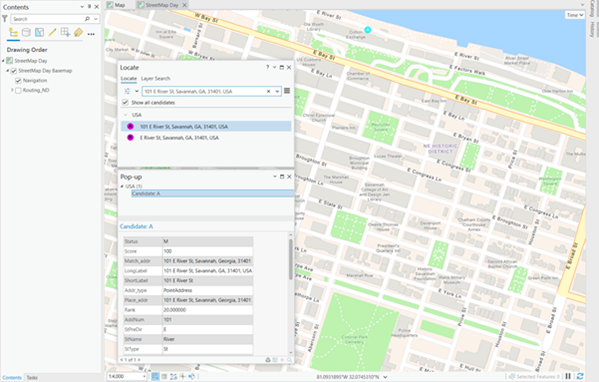 Geocode in Savannah, Georgia Geocode in Savannah, Georgia