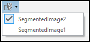 Die ausgewählte segmentierte Bildquelle für den Segment-Interessenbereich