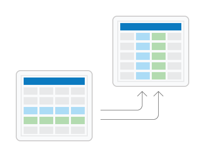 Transponieren von in Spalten einer Tabelle oder Feature-Class gespeicherten Datenwerten in Zeilen Transponieren von in Spalten einer Tabelle oder Feature-Class gespeicherten Datenwerten in Zeilen