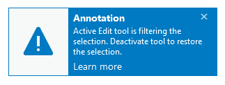 Benachrichtigung "Annotation" Benachrichtigung "Annotation"