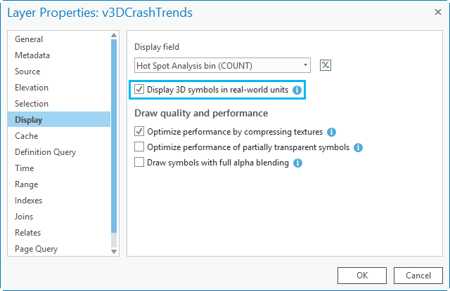 3D-Symbole in realen Einheiten anzeigen 3D-Symbole in realen Einheiten anzeigen