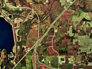 Beispiel für ein Raster-Dataset Beispiel für ein Raster-Dataset