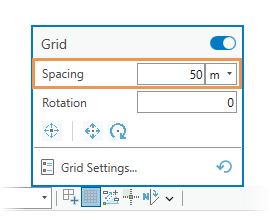Einstellungen für Abstand und Rotation Einstellungen für Abstand und Rotation
