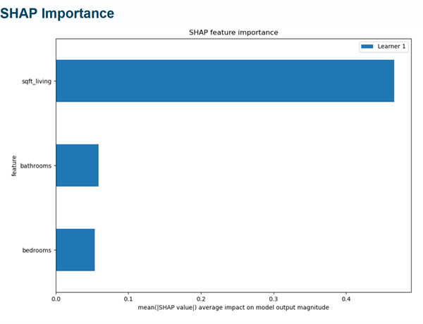 Diagramm der SHAP-Feature-Wichtigkeit