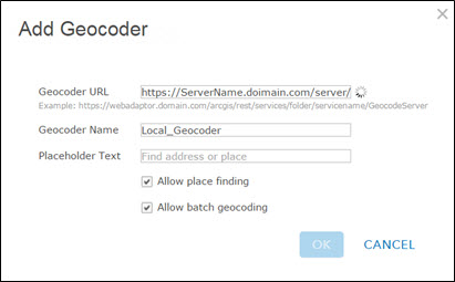 Add Geocoder
