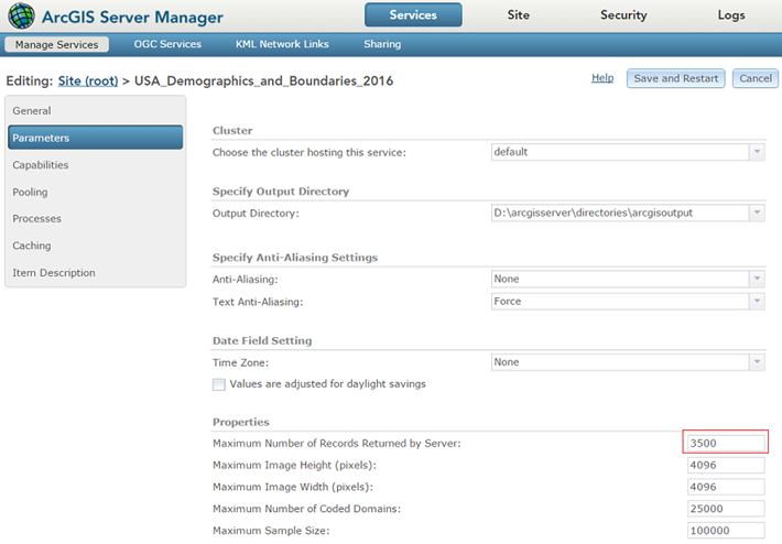 ArcGIS Server Manager