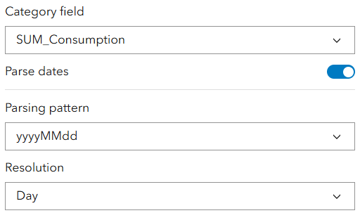 Einstellung "Datumsangaben analysieren" Einstellung "Datumsangaben analysieren"