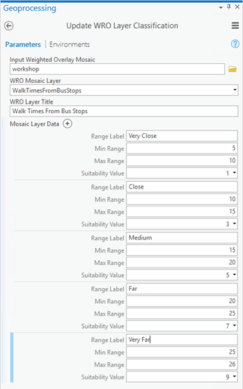 Werkzeug "Update WRO Layer Classification"