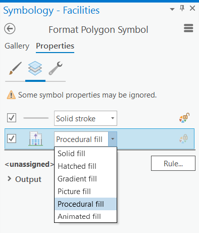 Polygon-Symbol formatieren