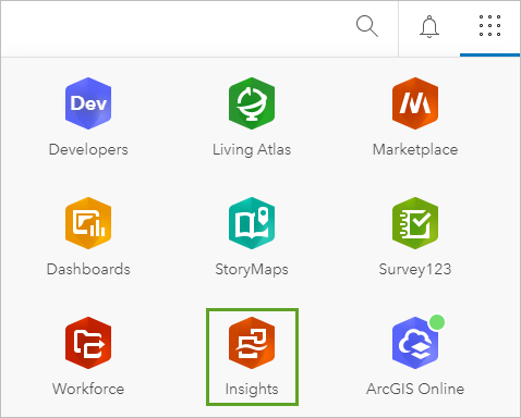 App-Launcher für Portal for ArcGIS