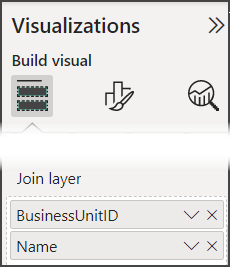 Attribute im Bucket "Layer-Verbindung"