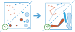 Workflow-Diagramm des Werkzeugs "Tracks rekonstruieren"