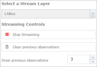 Streaming-Steuerelemente