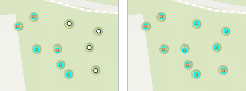 Hinzufügen von Punkten zu einem Multipoint-Feature