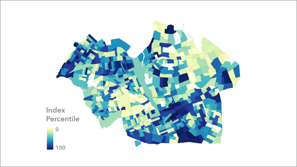 Index percentile layer