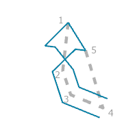 A construction guide for the Crossed Arrow rule option