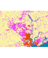 Output raster demonstrating the land use change over time Output raster demonstrating the land use change over time