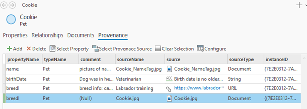 The document's file name is automatically recorded in the sourceName column. The document's file name is automatically recorded in the sourceName column.