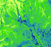 Final cost raster Final cost raster