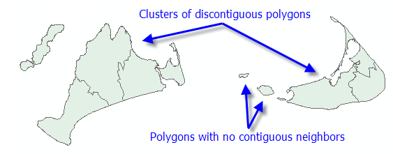 Discontiguous Polygons Discontiguous Polygons