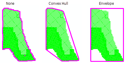 Boundary simplification examples Boundary simplification examples
