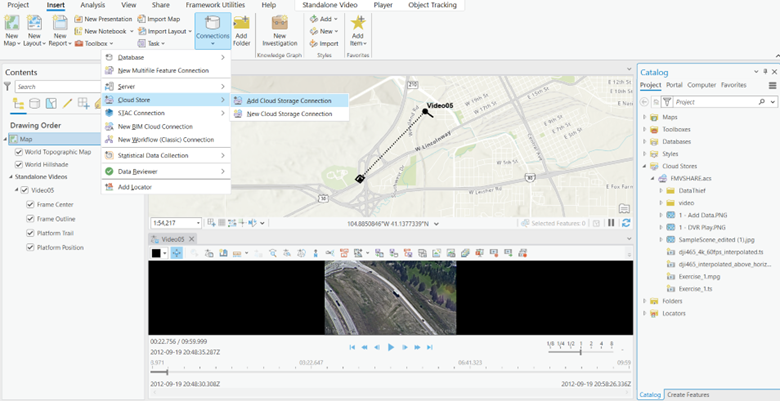 Video playback from cloud storage Video playback from cloud storage