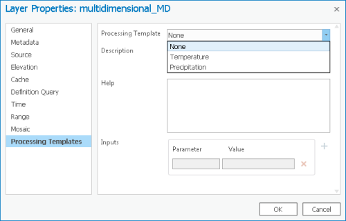 Processing templates for Layer properties Processing templates for Layer properties