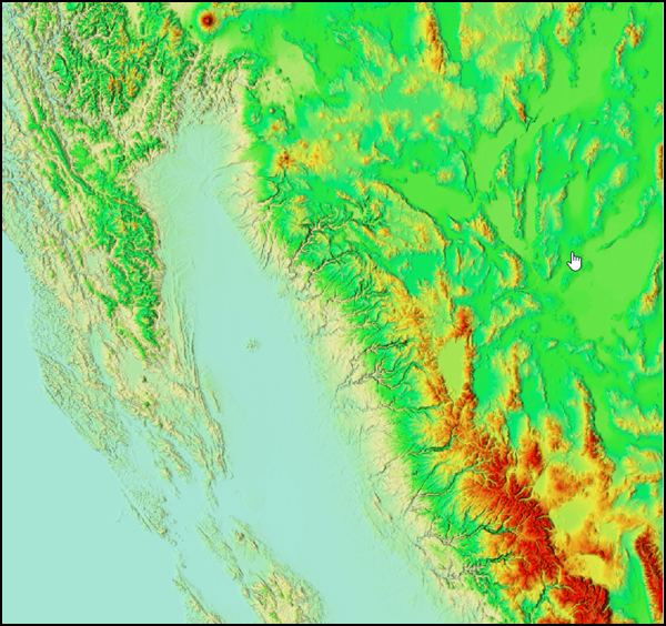 Shaded Relief symbology Shaded Relief symbology