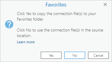 Favorites prompt Favorites prompt