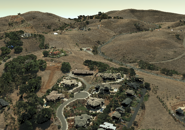 An example of a point cloud scene layer An example of a point cloud scene layer