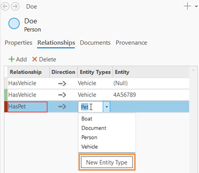 Create a new entity type with the provided name. Create a new entity type with the provided name.