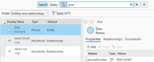 The search results are updated to represent the modified search options. The search results are updated to represent the modified search options.