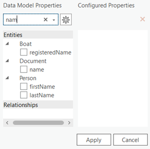 You can search for a property by name. You can search for a property by name.