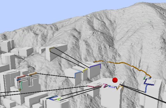 Skyline tool illustration Skyline tool illustration