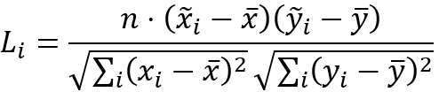 Local Lee's L formula Local Lee's L formula
