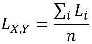Global Lee's L equals the average of the local Lee's L values Global Lee's L equals the average of the local Lee's L values