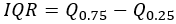 Interquartile range formula Interquartile range formula