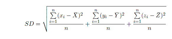 Mathematics behind the Standard Distance tool Mathematics behind the Standard Distance tool