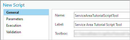 The script tool The script tool