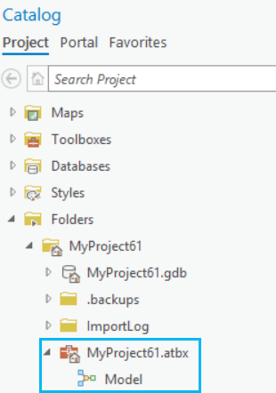 Model saved as geoprocessing tool in toolbox Model saved as geoprocessing tool in toolbox