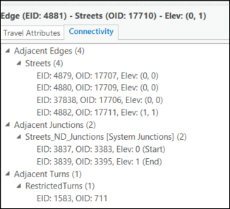 Connectivity tab Connectivity tab
