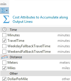 Check boxes are checked for the attributes. Check boxes are checked for the attributes.