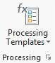 Processing Templates Processing Templates