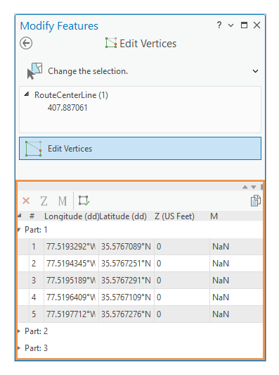 Edit Vertices Edit Vertices
