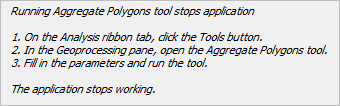 Example of title and steps to describe an application error Example of title and steps to describe an application error