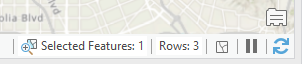 Selection count for spatial features and stand-alone table rows Selection count for spatial features and stand-alone table rows