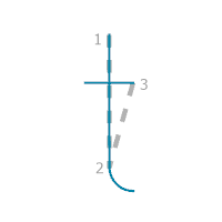 A construction guide for the Perpendicular With Arc rule option A construction guide for the Perpendicular With Arc rule option