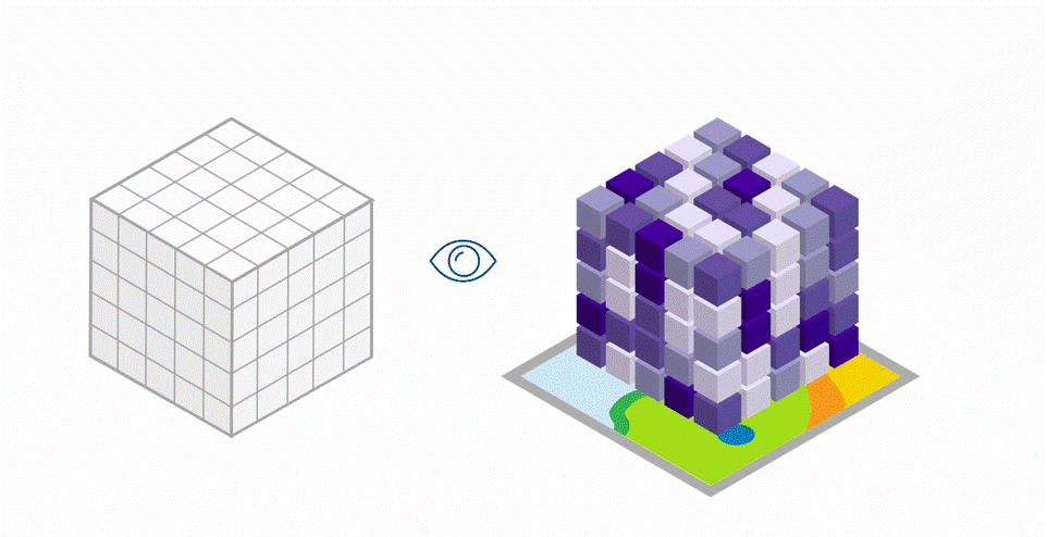 Make Space Time Cube Layer tool illustration