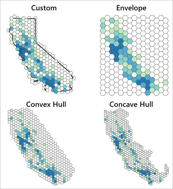 Aggregation boundaries