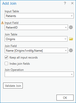 Add Join tool dialog box